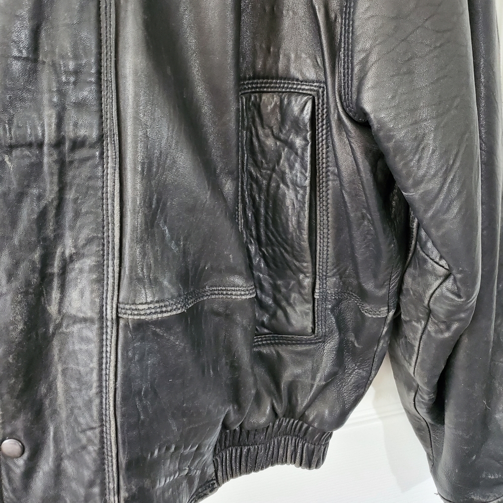 Vintage Midwest International Leather Jacket - Picture 5 of 16